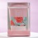 Ceramic glass with silicone lid "Love", 300 ml, white color