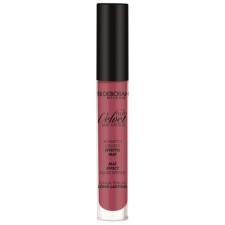 Губная помада матовая жидкая Deborah Milano Fluid Velvet, тон 08 классический лиловый, 4.5 г