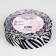 Republic tape "Zebra", 25 mm, 23 ± 1 m, white/black color