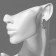 Earrings Metal "Geometry" path of acara, mini, silver color, d = 2.2 cm