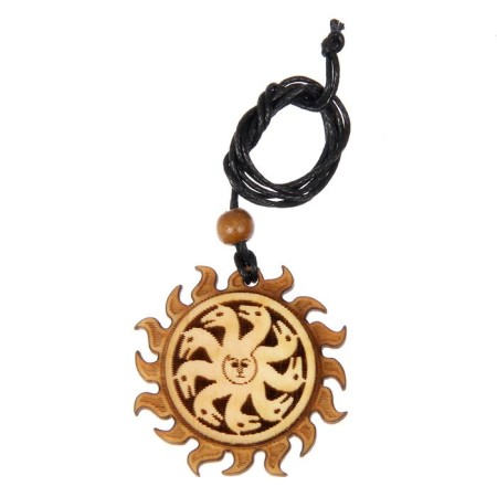 The amulet "coil" cedar, protects from misfortunes