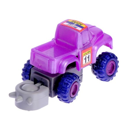 Design "Jeep" with launch, 12 parts, mix-3