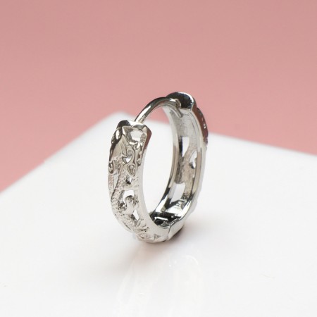 Monosarg Metal "Japan" with a carved dragon, color silver-1