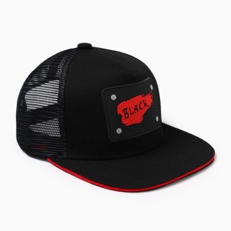 Basebolk male minku with a patch color black, size 56-58