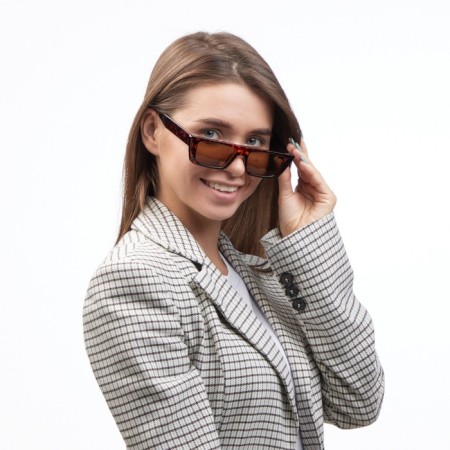 Sunglasses "OneSun", UV 400, pipe 14.5 cm, width 15 cm, lens 3.2 x 5.2 cm-1