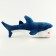 Soft toy "Shark", 35 cm, blue color