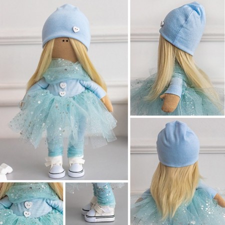 Sewing kit. DIY interior doll "Sendy", 30 cm-4