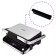 Electric grill KitFort KT-1682, 2000 W, anti-stick coating, 32x22 cm, black