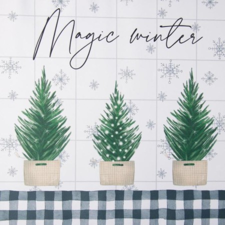 New Year's napkin on the table "Magic Winter", 30x40 cm, oxford, polyester-2