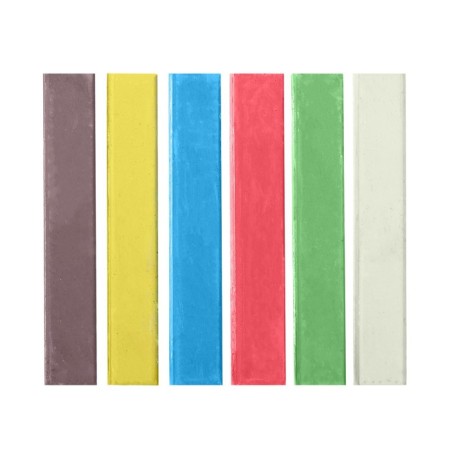 Chalk color "anime", 6 pieces, in a cardboard box with a Euro suspension-4