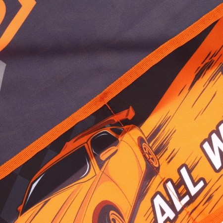 Apron for labor 490 x 390 mm, (height 116-146), FDT-3 "Orange machine"-1