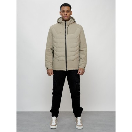 Male spring jacket, size 48, light green color-9