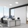 Ceiling accent Elektrostandard, Fitta 24 watts, 265x265x28 mm, IP20, white color