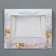 Package Craft gift with a plastic window, packaging, “tender”, 24 x 20 x 11 cm