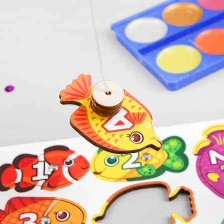 Magnetic fishing for children "fish"-2
