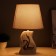 Table lamp "Swans" E14 40W gray 20x20x32cm