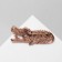 Brooch "Crocodile", copper color