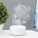 Light "Bee" LED white 12x9.5x15 cm Risalux