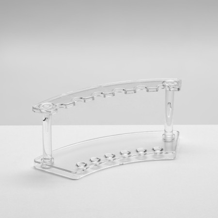 Handle stand, 17.5 × 7 × 8.3 cm, 2 mm plexiglass, transparent color-1