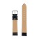Solomon watch strap, 18 mm, genuine leather, L-20 cm, black