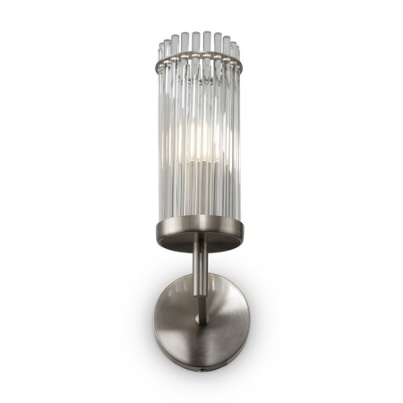 Wall lamp 60W, 1HE14, 28x10 cm, nickel-1