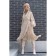 Female dress, size 52, beige color