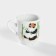 Panda mug, 220 ml, white, porcelain