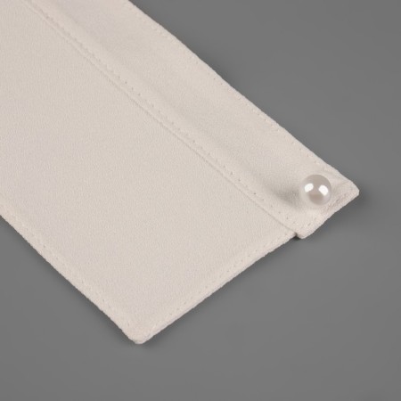Removable collar, 43 × 5 cm, ivory color-5