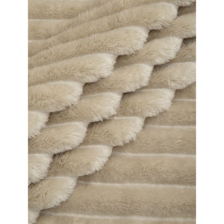 Texrepublic blanket, size 150x200 cm, beige color-3