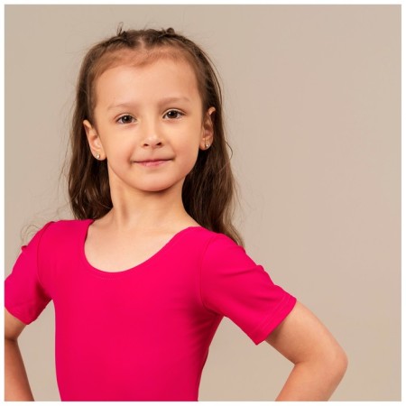 A swimsuit for gymnastics and dancing Grace Dance, p. 28, raspberry color-3