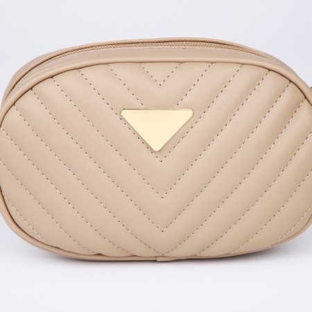Women's Barry Bag with a sequent 20x13x6 cm, beige color-3