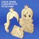 A wooden nightlight with your own hands "Princess" with application