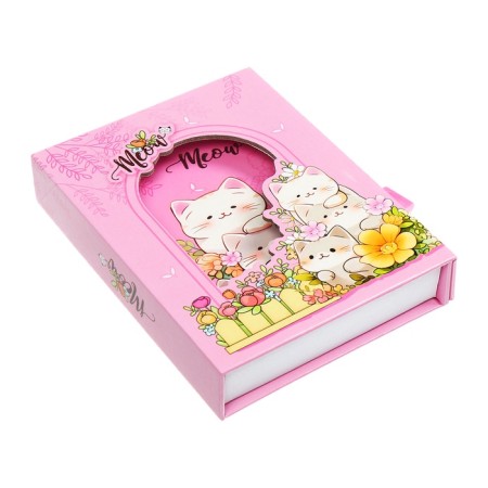 Gift notebook, 45 sheets, line, on the castle of the cats (16.3x12.7cm)-6