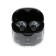 Wireless headphones K20, TWS, inserts, BT 5.0, 35/260 mAh, transparent, black
