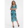 Dress lace, size 46, blue color
