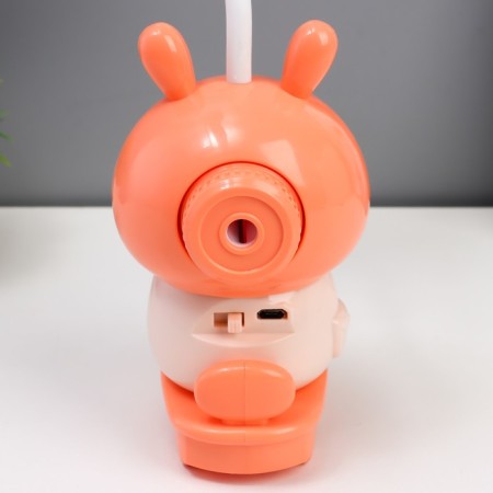 Night "Bunny" LED 2W USB AKB Pink 7.5x9.5x32 cm Risalux-5