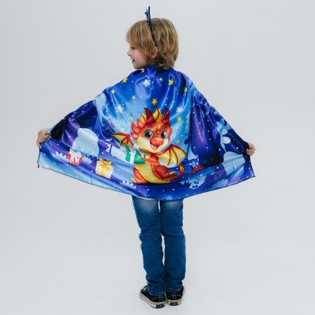 Carnival set "Sweet Dragon": raincoat, rim-5