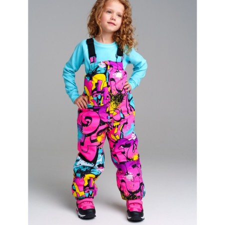 Winter set for the girl PlayTode: jacket and semi -combineson, height 122 cm-6