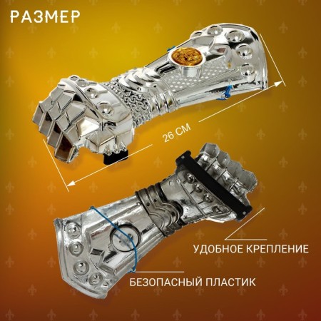 Набор рыцаря «Орден Льва», меч, перчатка и щит-2