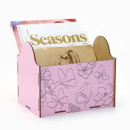 Organizer for storage, box "Butterflies", 25 x 18 x 20.8 cm-5