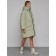 Coat insulated winter female, size 48, color light green