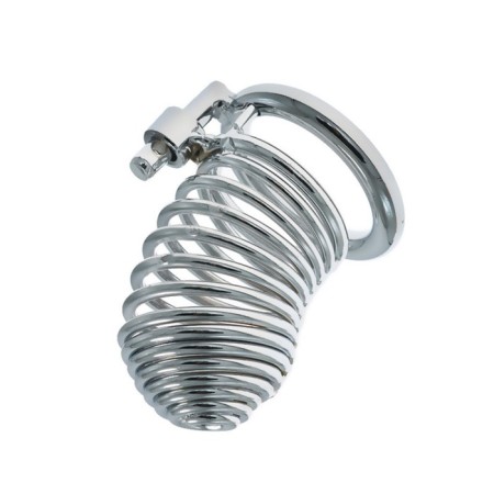 Belt of fidelity "Total cell No. 1", rings d = 5; 4.5; 4 cm, lock, key, metal-1