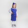 Stewardess carnival costume, height 122-130 cm, MIX color