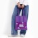 The textile choper “there is nothing possible” cloud, with a pocket, 35 x 0.5 x 40 cm, lilac color