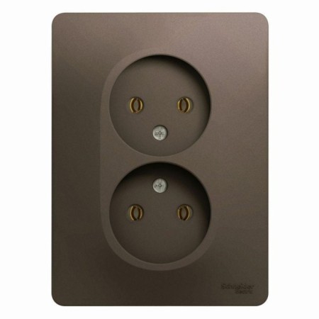 Schel000820 Glossa, SP, 2 outlets, IP20