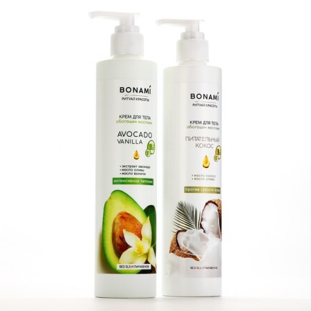 Body cream against dryness with coconut and olive oil, 300 ml, bonami-9