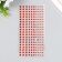 Sticker of rhinestones plastic "Pearls of different sizes" MIX 19x9 cm