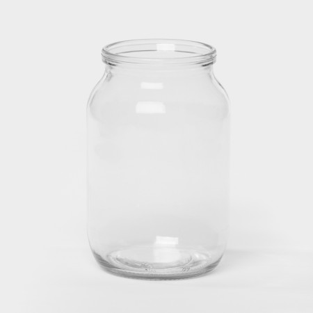 A set of glass cans for conservation, SKO-82 mm, 1 l, 12 pcs-1