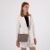 Women's bag with lightning, beige color