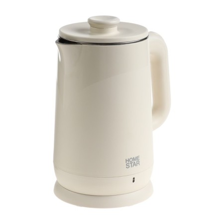Electric kettle Homestar HS-1006, plastic, flair, 1.8 l, 1500 watts, beige-9
